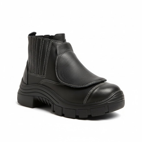 bota de seguridad con proteccion metatarsal calzado industrial zapatos con puntera