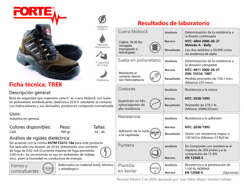 Botas de seguridad, calzado industrial