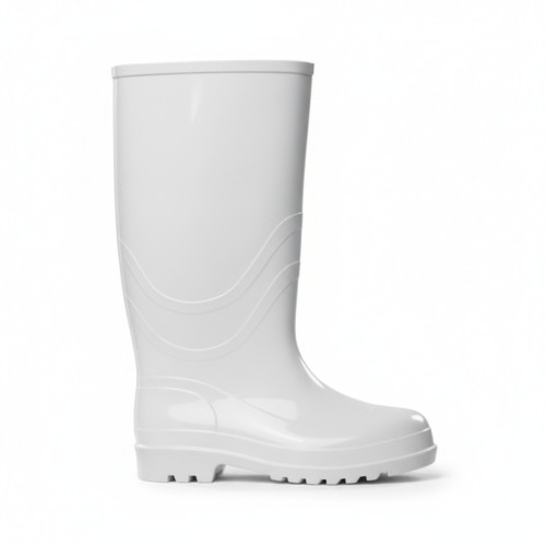 botas de caucho blancas