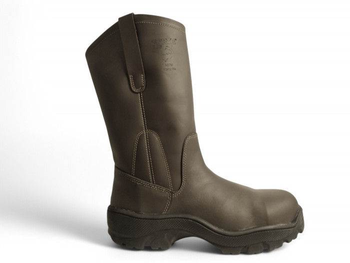 bota soldador de seguridad con puntera