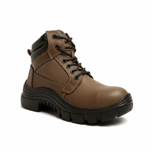 Botas de seguridad dieléctricas en cuero calzado industrial