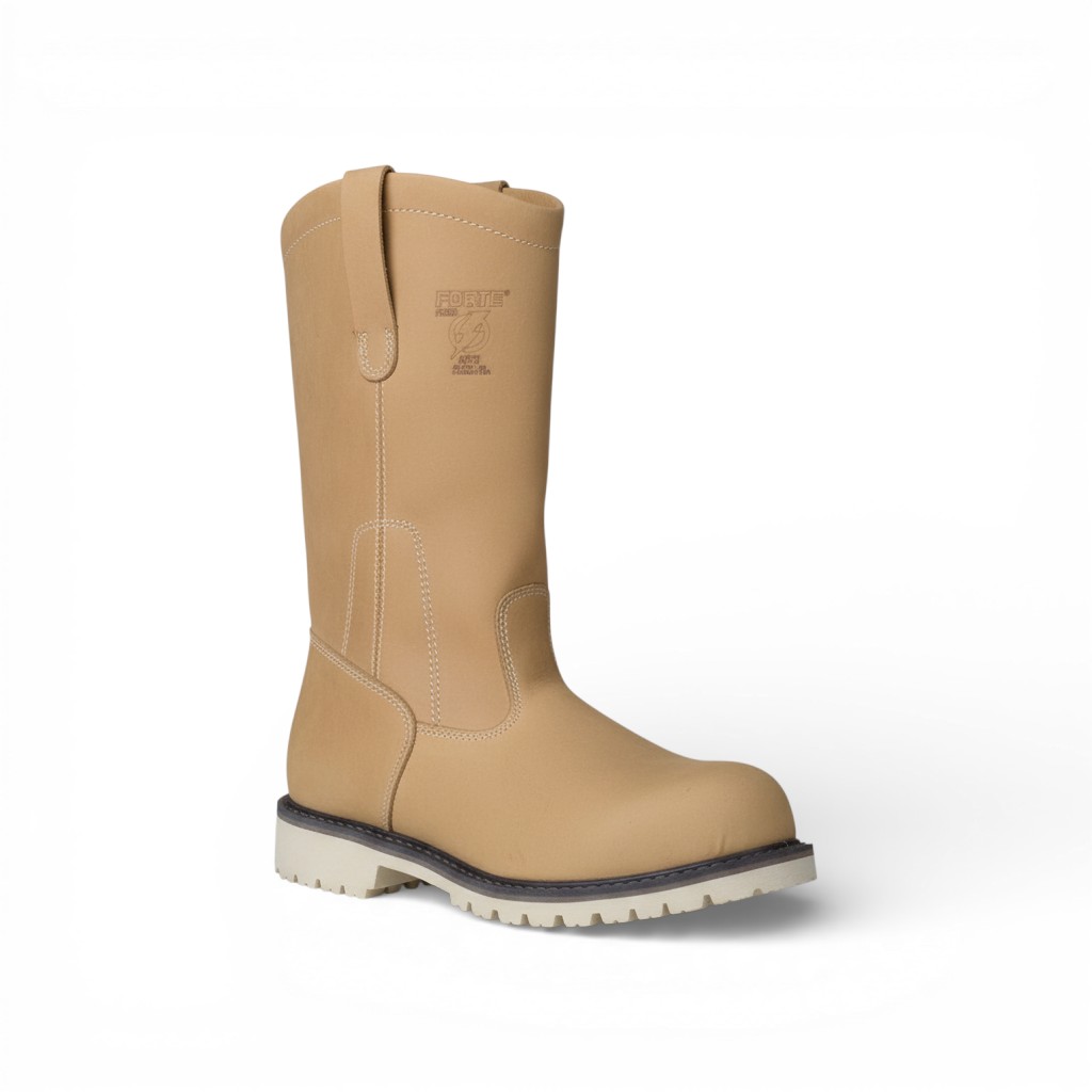 Botas de seguridad caña alta en nobuck